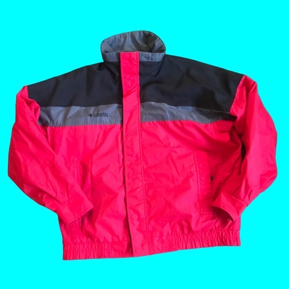 Columbia Red and Black Performance Jacket